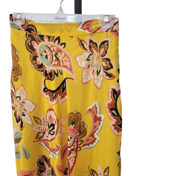 Tahari Georgette Paisley Lined Skirt Size Small - Picture 3 of 8